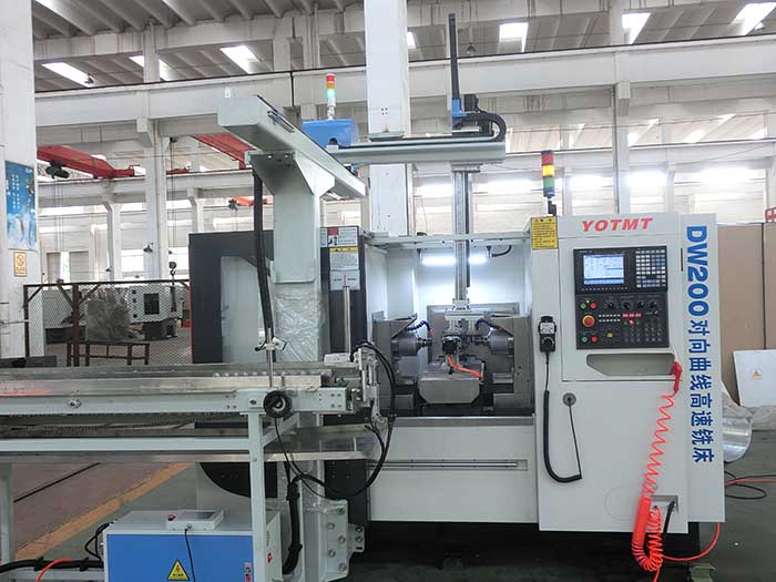 DW200對向曲(qu)線高速銑(xǐ)床工作圖(tu)