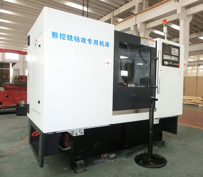ZY-50數控銑鑽(zuan)攻專用機(jī)床實物圖(tú)