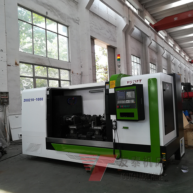 山(shan)東友泰機床生(sheng)産的銑端面打(da)中心孔機床